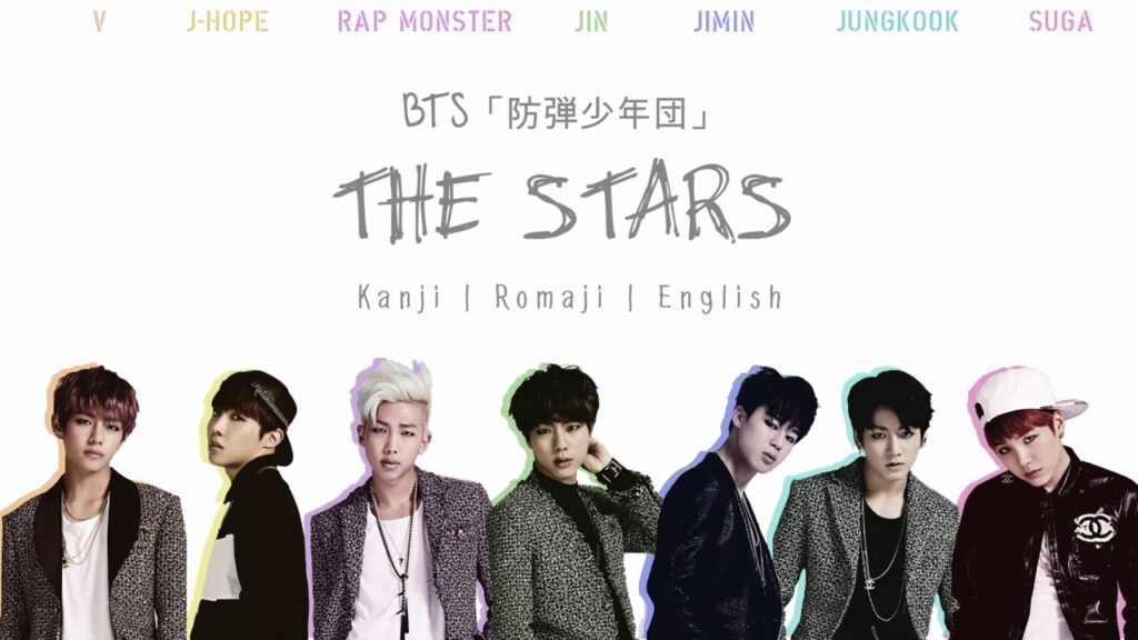 The Stars Song Lyrics - BTS