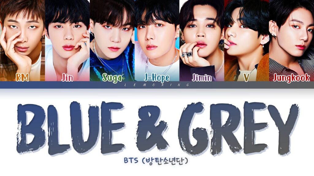 BTS - Blue & Grey Song Lyrics