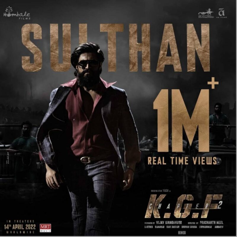 K.G.F. Chapter 2 - Sulthan Song Lyrics